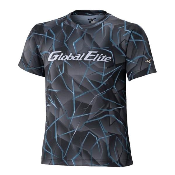 ＜ネコポス発送 送料無料＞ ミズノ（MIZUNO）　12JADT6809  野球　ジュニア  ＜グローバルエリート＞ グラフィック Tシャツ  26SS