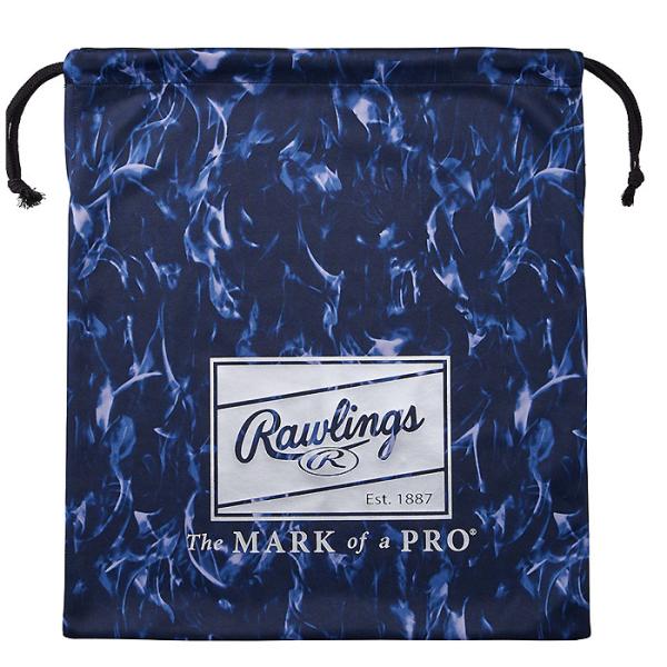 ＜ネコポス発送 送料無料＞ ローリングス（Rawlings）　EAC15F02  RY　野球　昇華グラフィック グラブ袋  26SS