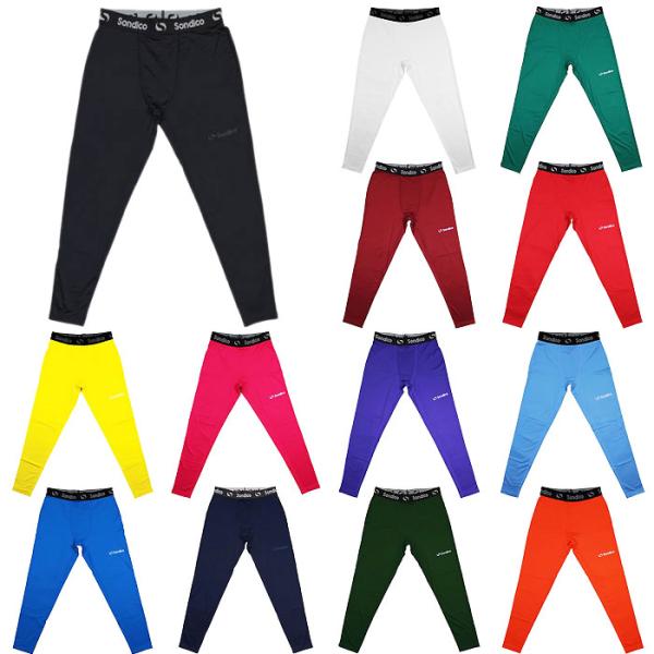＜ネコポス発送 送料無料＞ Sondico（ソンディコ） 21428213J-2　サッカー  インナーパンツ  ジュニア  ロング スパッツ  25FW