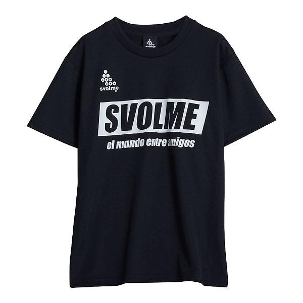SVOLME（スボルメ）　122197700  010　サッカー　ジュニア  プラクティスシャツ　Jr シンプル ロゴプラT　24SS
