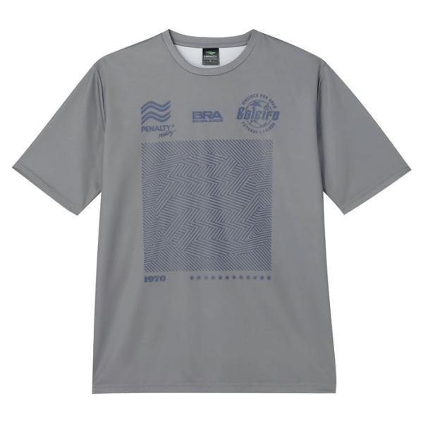 ＜ネコポス発送 送料無料＞ PENALTY（ペナルティ）　PTS6019  22　サッカー　フットサル　ハイス S/S 1970 ロゴプリント プラクティスシャツ  26SS