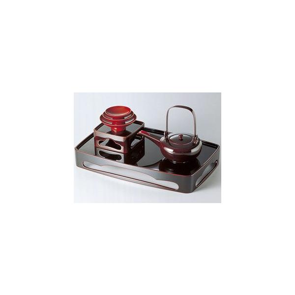 越前漆器12-15203　旭形屠蘇器　溜