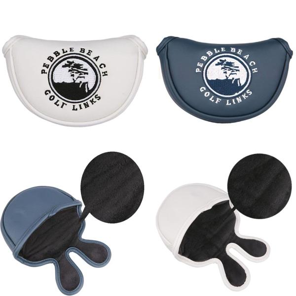 パターカバー ゴルフヘッドカバ ー 小型マレット用 オデッセイに対応 テーラーメイド スパイダーパター センターシャフト用