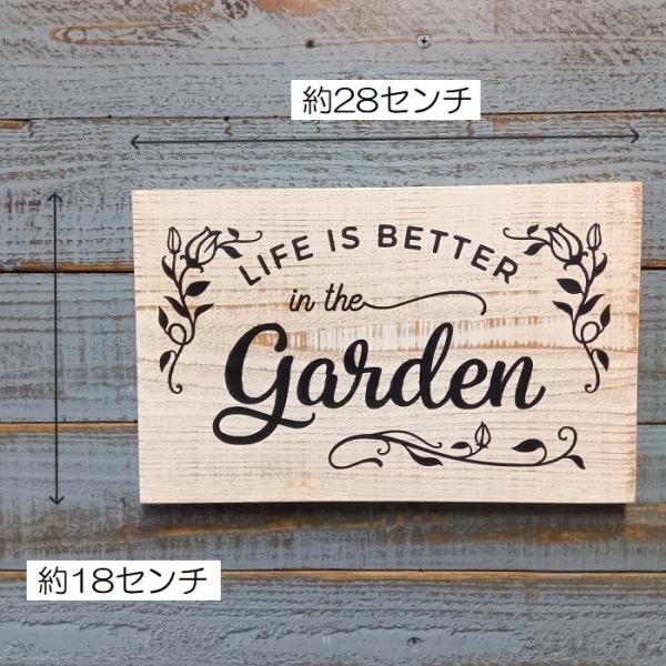 �K�[�f�j���O �G�� �T�C���v���[�g �T�C���{�[�h �v���[�g �Ŕ� ������� ���킢�� �A���e�B�[�N garden �v���[�g TB-21-POST ���i�摜1