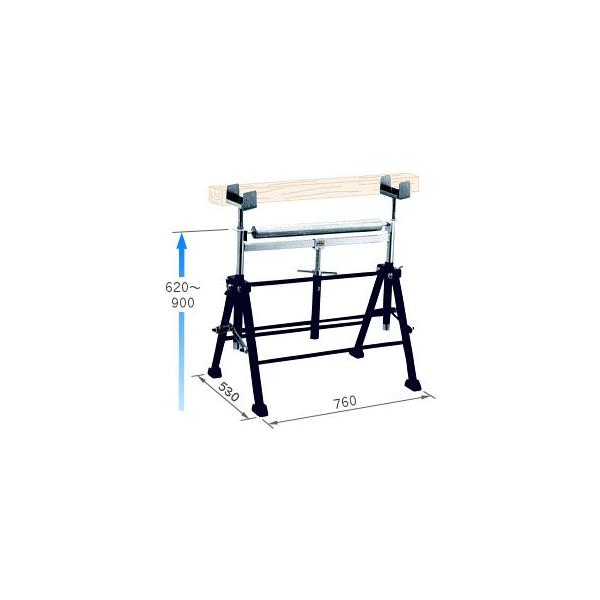 ワン・ツゥ・スリー】 木工機械用 補助ローラー ② ローラー作業台 N0243