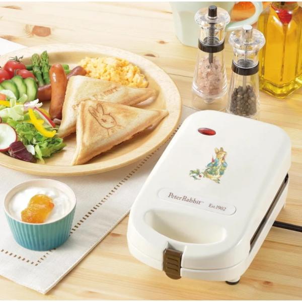 ピーターラビット（PETER RABBIT） ホットサンドイッチメーカー PX-13A