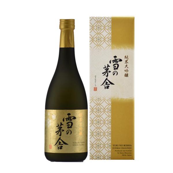 雪の茅舎 純米大吟醸 720ml 取寄せ 箱入 日本酒 清酒 四合瓶 秋田 齋彌酒造店 ゆきのぼうしゃ