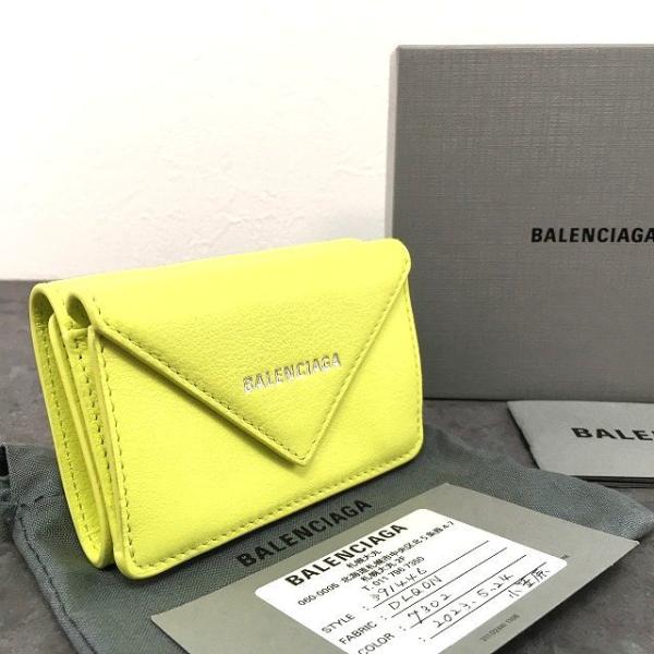 PAPIER（BALENCIAGA） 送料込み！ 極美品 BALENCIAGA ミニペーパー  