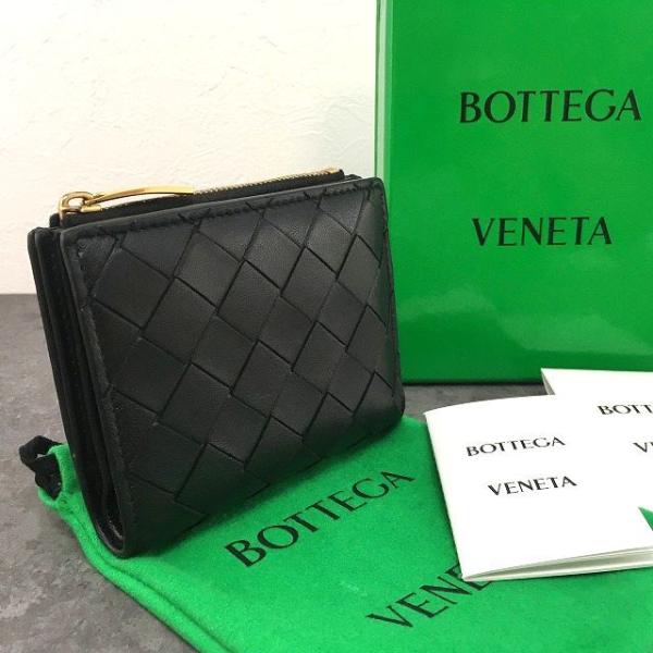 BOTTEGA VENETA 送料込み! 美品 コンパクトウォレット マキシ BOTTEGA VENETA 送料込み! 美品 コンパクトウォレット マキシ