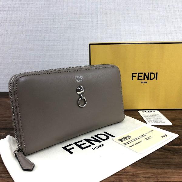FENDI 送料込み！ 極美品 ジップウォレット 8M0299 バイザウェイ  