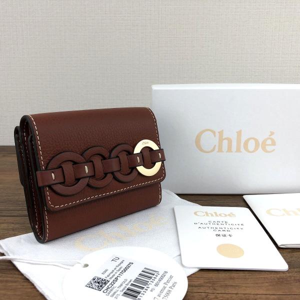 Chloe 送料込み！ 未使用品 コンパクトウォレット ダリル 箱付き 465  