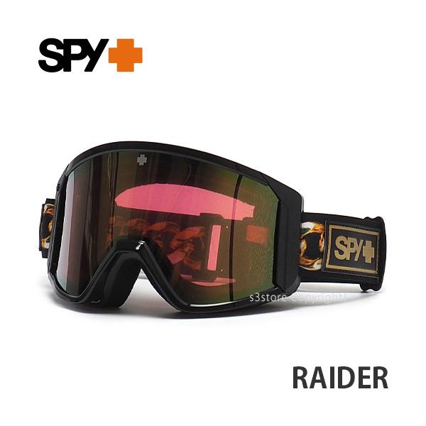 22-23 スパイ SPY RAIDER ゴーグル スノーボード スキー スノボ フレーム:Spy + Club Midnite レンズ:ML Rose Gold Spectra Mirror