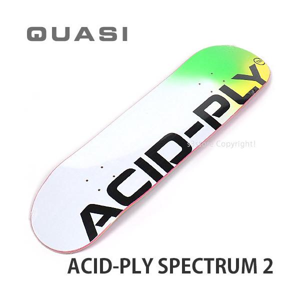 クワージー アシッド プライ スペクトラム QUASI ACID-PLY SPECTRUM 2 スケートボード デッキ カラー:Assorted  サイズ:8.625