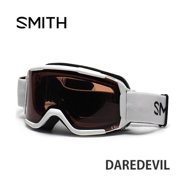 22-23 スミス デアデビル SMITH DAREDEVIL キッズ ジュニア スノーボード スノボ スキー ゴーグル カラー:WHITE レンズカラー:RC36