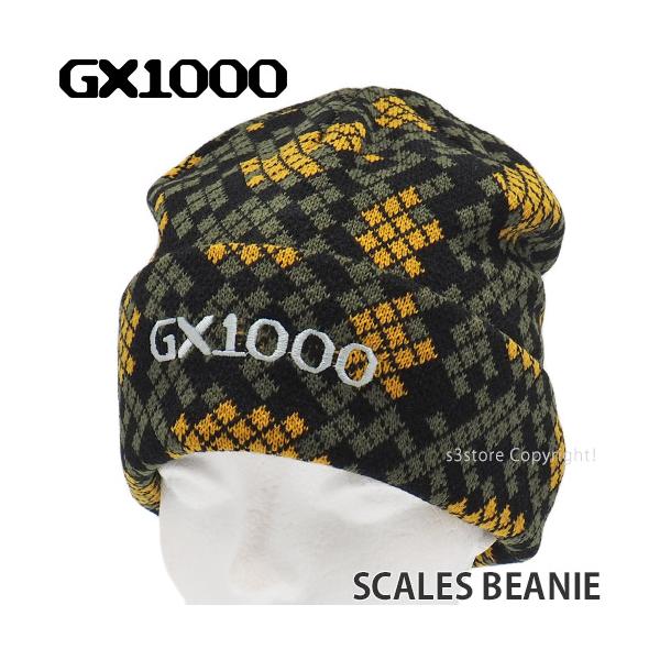 ジーエックスセン スケール ビーニー GX1000 SCALES BEANIE 帽子