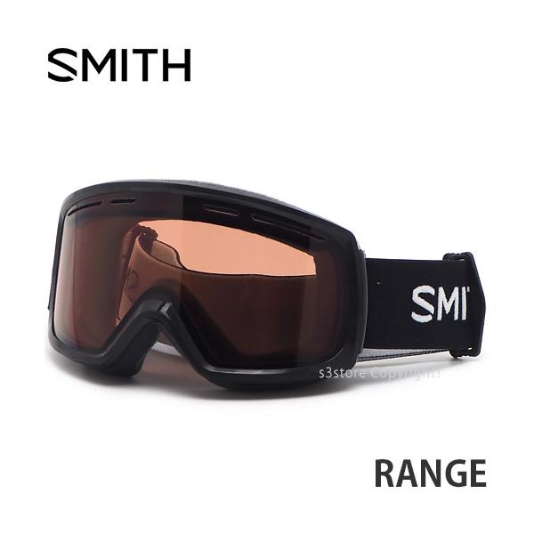 スミス レンジ SMITH RANGE ゴーグル スノーボード スノボー スキー クロマポップ SNOWBOARD SKI GOGGLE  FRAME:BLACK LENS:RC36