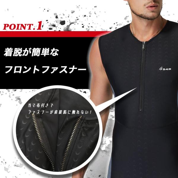 S4r 水着 メンズ 上下 ワンピースタイプ 競泳水着 フィットネス水着 インナー付き 体系カバー 体毛カバー フィットネス 競泳用 競泳 水泳 S Xo Sw M 3 Sw M 3 S4r 通販 Yahoo ショッピング