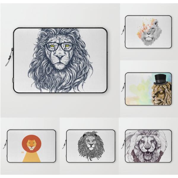 �m�[�g�p�\�R���P�[�X �p�\�R���P�[�X PC�o�b�O �o�b�O �I�ׂ�99�f�U�C�� ���C�I�� Lion Leo ���W �\�T�G�e�B�V�b�N�X Society6