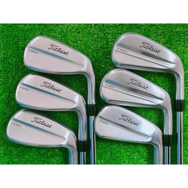 I407)最新モデルコンボアイアン！タイトリストT350・T250アイアン！KBS