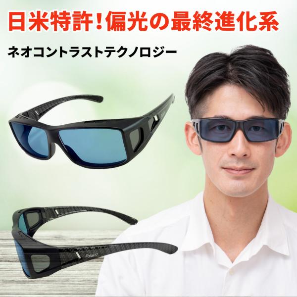 ネオコントラスト テクノロジー 偏光 サングラス SC50CAK-PONEO 鯖江 UVカット メンズ レディース 兼用 メラニン UVカット 釣り ゴルフ スポーツ