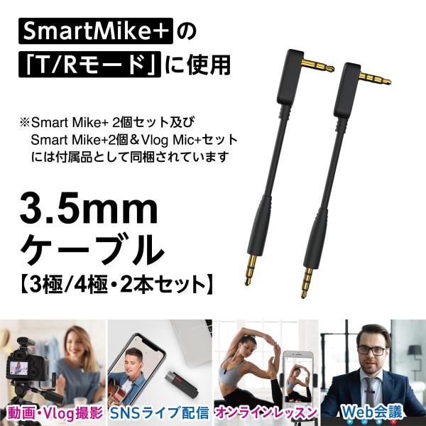 65%以上節約 Sabinetek SmartMike 2個セット ケーブル付き SABINETEK SmartMike 2個セット(ブラック)