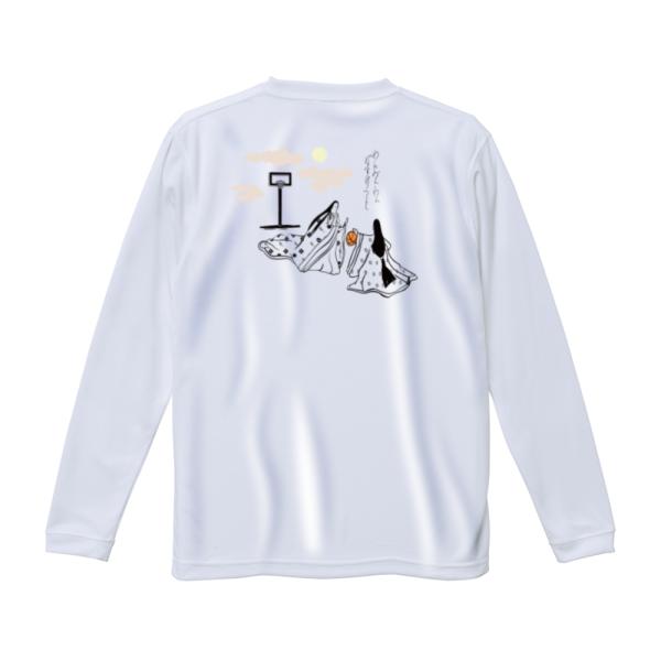 バスケ ロンT メンズ ウェア 「やまと絵」 長袖 練習着 Tシャツ 爆買
