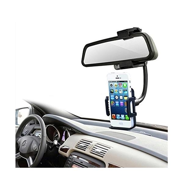 車載ホルダー スマートフォンホルダー ルームミラー 取付 送料無料 Smaholder Sachiダイレクト 通販 Yahoo ショッピング