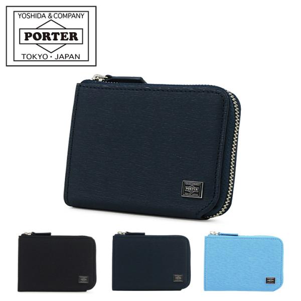 未使用級❗️PORTER ポーター　カレント　コイン＆パスケース　ネイビー CURRENT（PORTER） ポーター カレント コイン ＆ パスケース 052