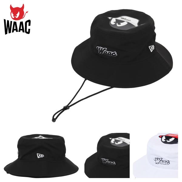 WAAC ゴルフ ニューエラコラボ バケットハット 新品 sacsbar_072252832