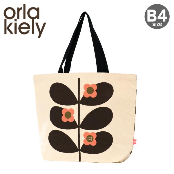 Orla Kiely（オーラカイリー） トートバッグ B4 帆布 ミュージアム
