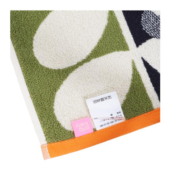 �I�[���J�C���[ �n���h�^�I�� S �p�C���W���K�[�h�t�����[ Orla Kiely �ԕ� �p�C�� �^�I���n���J�` ���i�摜4