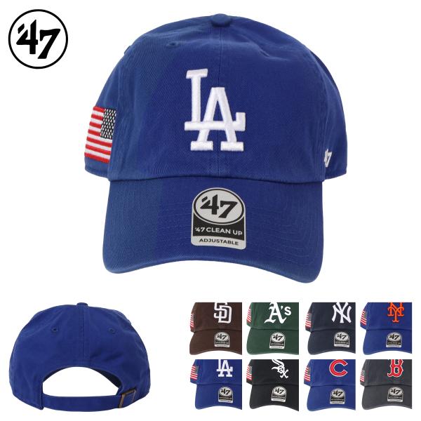 フォーティーセブン キャップ クリーンナップ HERITAGE ユニセックス 47aclpbh 47 帽子 ウォッシュド加工 サイズ調整可 バックル MLB