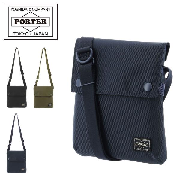 吉田カバンPORTER ショルダーバッグ ネイビー日本製 ポーター PORTER ポーター ネイキッド ショルダーバッグ(L) 667