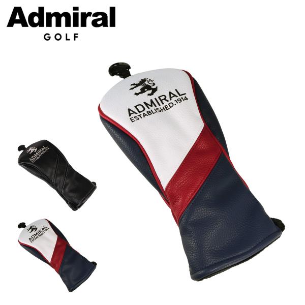 【6点セット‼️】　Admiralゴルフバック&ヘッドカバー Admiral Golf（アドミラルゴルフ） 最大37%☆1/8限定 ヘッドカバー