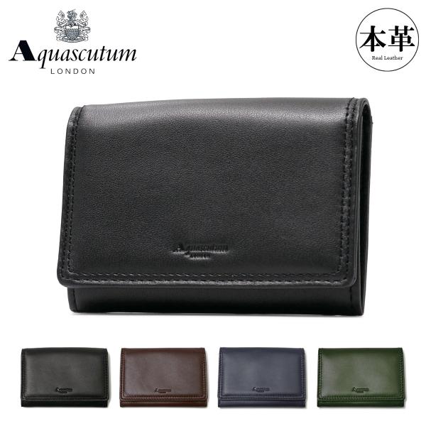 カードケース　定期入れ　名刺入れ　アクア アクアスキュータム Aquascutum アクアスキュータム AQUASCUTUM