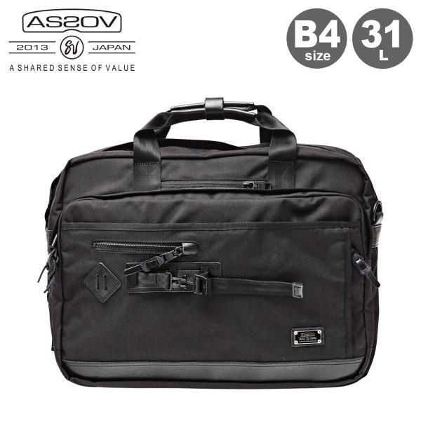 AS2OV（アッソブ） ショルダーバッグ ビジネスバッグ B4 Lサイズ 2WAY