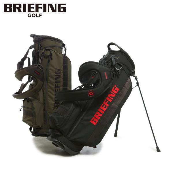 BRIEFINGキャディバッグ3.1kg 9.5型 CR-4 BRIEFING ブリーフィング ゴルフ キャディバッグ ゴルフバッグ