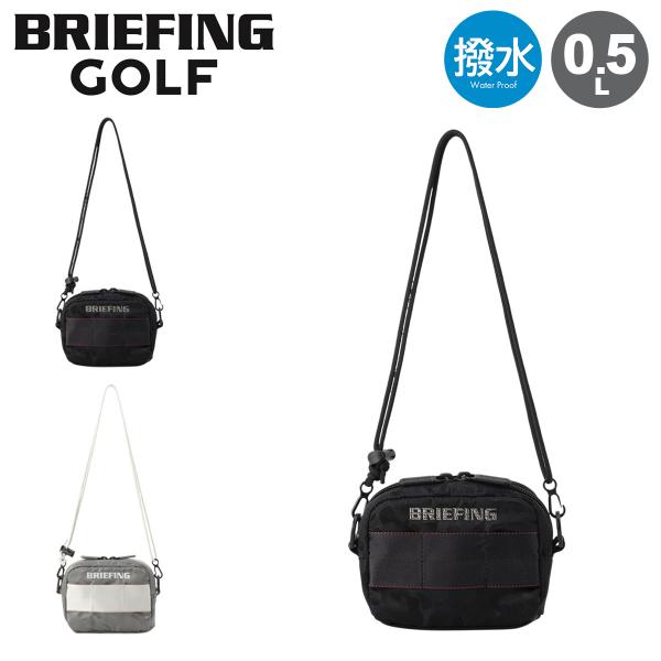 BRIEFING ゴルフポーチ ボディバッグ BRIEFING（ブリーフィング） ゴルフ ポーチ 3WAY レオパードジャガード