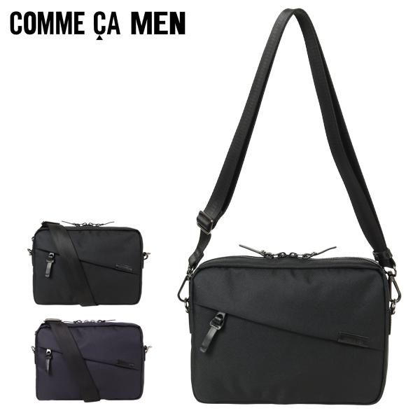 コムサメン ショルダーバッグ 横型 ポーチ メンズ 7134 OBLIQUE オブリック COMME CA MEN 軽量 速乾性 カジュアル お出掛け トラベル 旅行 シンプル COMME CA MEN（コムサメン） ショルダーバッグ 横型 ポーチ メンズ