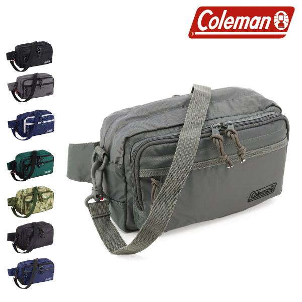 他サイト： コールマン ウエストバッグ メンズ レディース 2WAY ウォーカーポーチ Coleman ショルダーバッグの商品画像