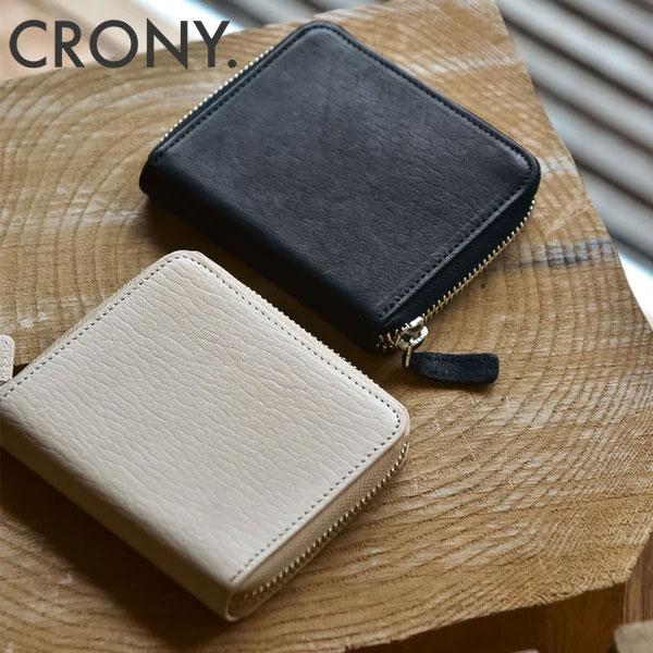 CRONY. クルニー 財布 ラウンドファスナー ミニウォレット メンズ