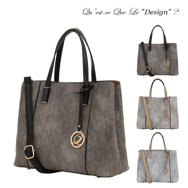 ケスクルデザイン トートバッグ レディースDF6-003 Quest ce Que Le