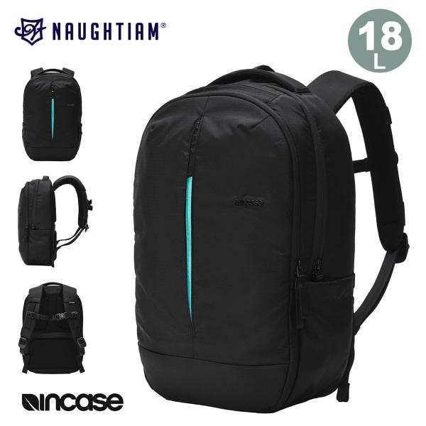 ノーティアム インケース 別注 リュック 18L 13インチ ナイロン メンズ レディース EBS03INMP100754 NAUGHTIAM Incase｜ビジネス バックパック 通勤 通学