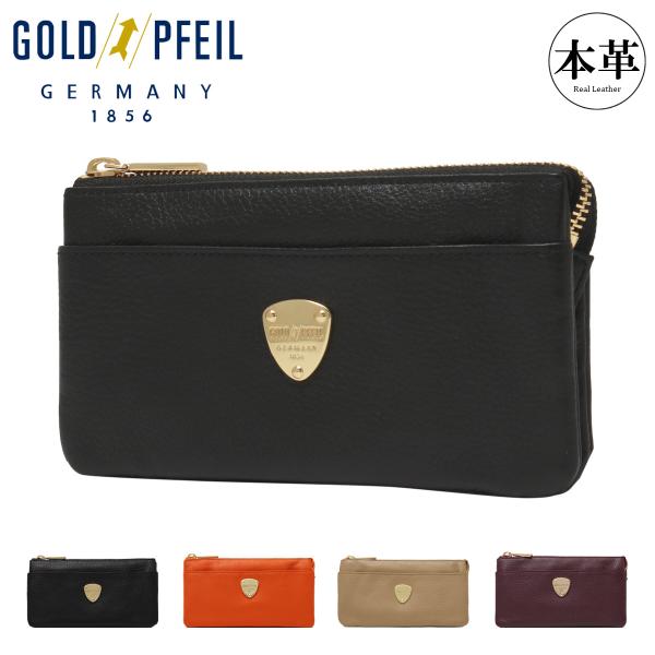 GOLD PFEIL（ゴールドファイル） 長財布 本革 レディース GP54613