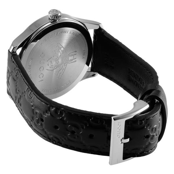 日本製新品 グッチ サファイアガラス カーフ革 サックスバーPayPayモール店 - 通販 - PayPayモール 腕時計 Gタイムレス YA1264031A メンズ GUCCI ステンレススチール 100%新品お得