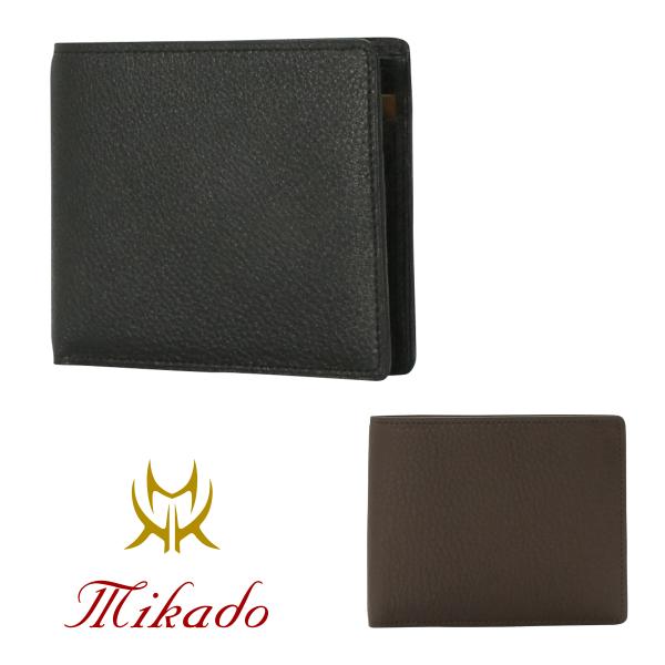 2つ折り財布　ミカド　mikado Mikado ミカド財布｜メンズ｜水染めコードバン革【MORIYA公式通販】