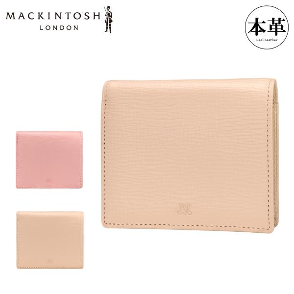 【レビュー投稿で+5％還元】マッキントッシュロンドン 二つ折り財布 レディース 5060123 ＥＭ  MACKINTOSH LONDON 牛革 本革 レザー クリスマス_mp クリスマス_wp sacsbar_mkl-5060123