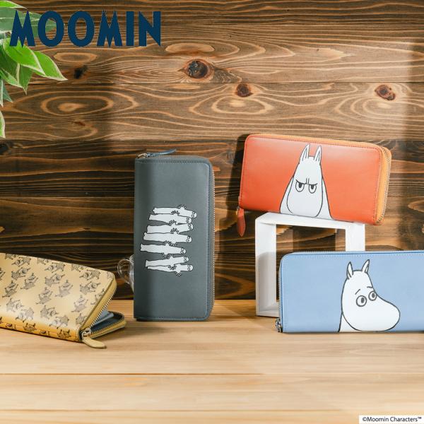 ムーミン 長財布 ラウンドファスナー レディース 30004 Moomin