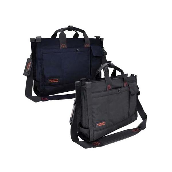 ✨未使用級✨ マンハッタンパッセージ #8065 ネイビー ブリーフケース 8565 “Lux2” 3ウェイ ブリーフケース マンハッタンパッセージ