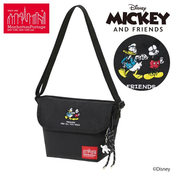 マンハッタンポーテージ ミッキーマウス ショルダーバッグ MICKEY ＆ FRIENDS MP1603BPDMGNTMIC26MD manhattanportage